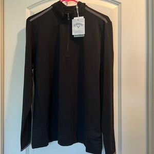 NWT—Callaway Weather-Series 1/4 Zip Pullover